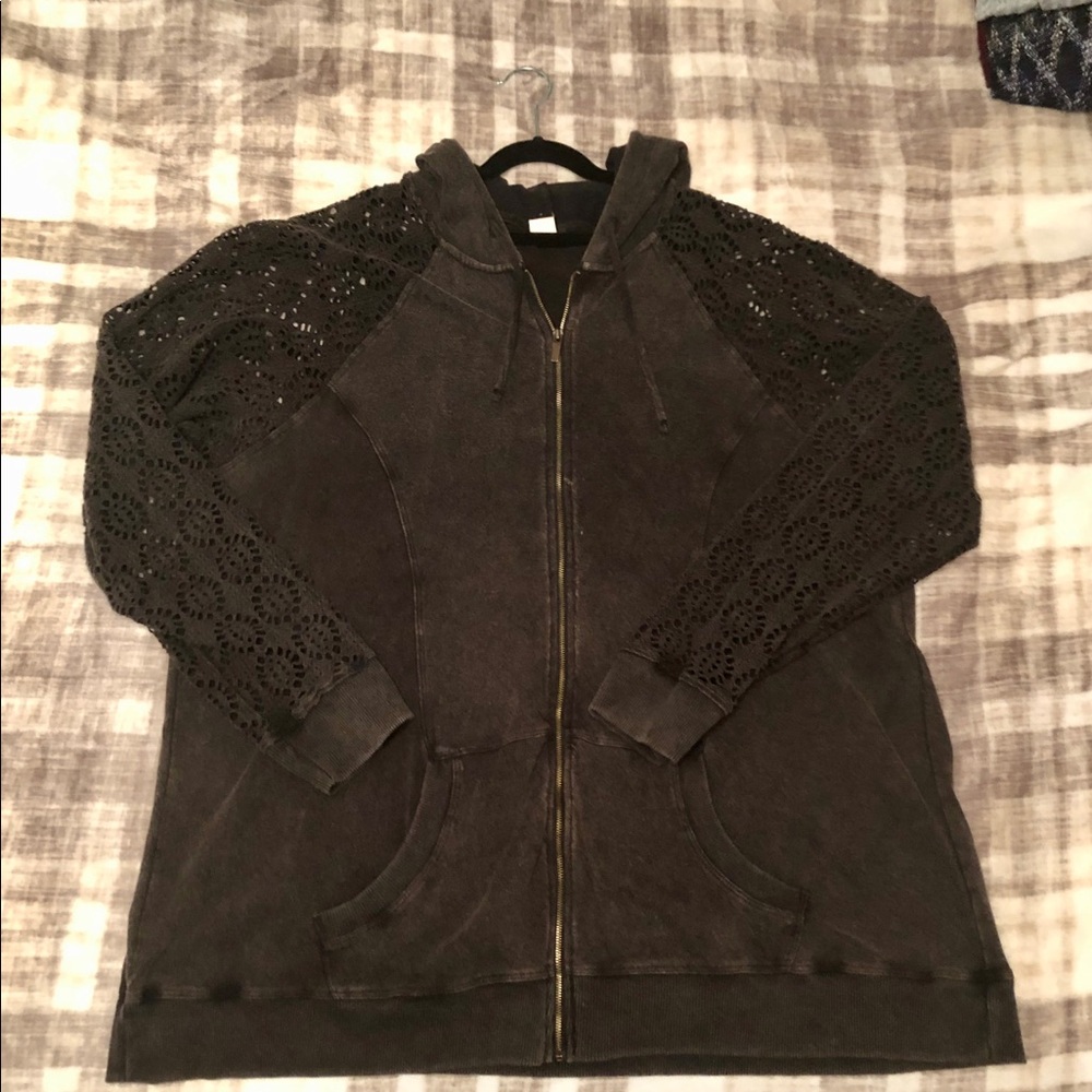 Zip up hoodie